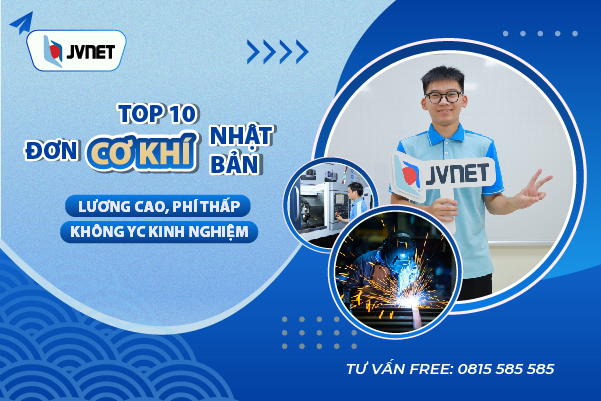 Đơn hàng cơ khí Nhật Bản