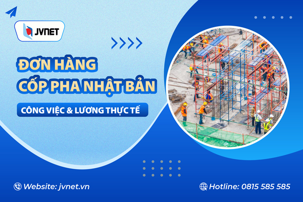 Đơn hàng cốp pha Nhật Bản
