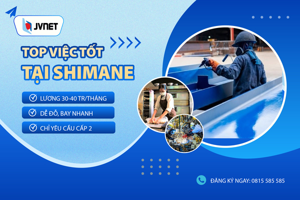 Đơn hàng Nhật Bản tại Shimane