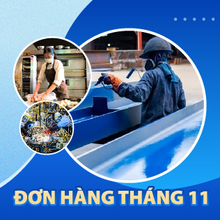 Đơn hàng Nhật Bản tháng 11