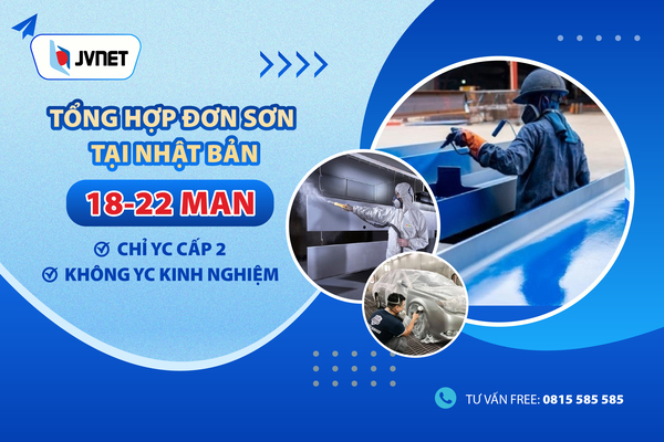 Đơn hàng sơn ở Nhật Bản