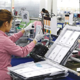 Đơn sản xuất linh kiện mới