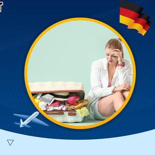 Những sai lầm chuẩn bị hành lý sang Đức