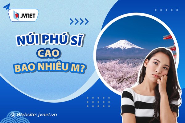 Núi Phú Sĩ cao bao nhiêu m?