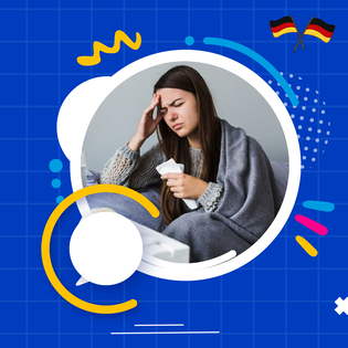 Bị ốm ở Đức