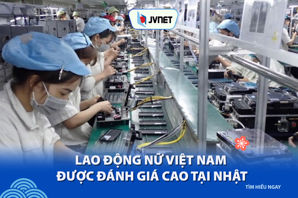 Lao động Nữ được đánh giá cao tại Nhật