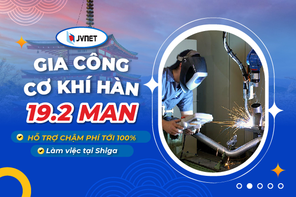 XKLĐ nam gia công cơ khí hàn