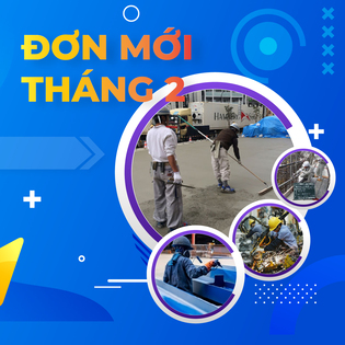 Đơn xklđ Nhật Bản tháng 2