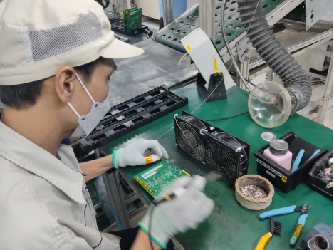 Sản xuất bảng điều khiển