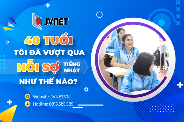 Học tiếng Nhật ở tuối 40 