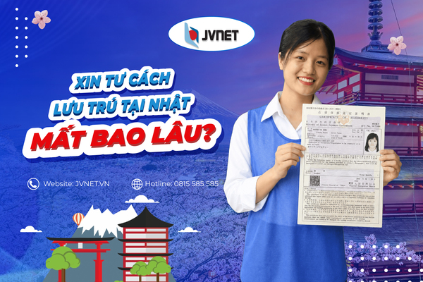 Xin tư cách lưu trú tại Nhật mất bao lâu