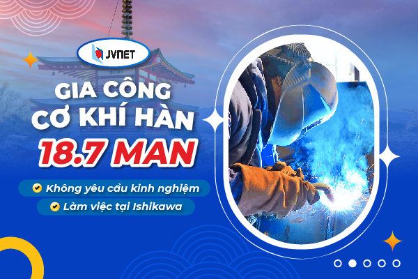 Gia công cơ khí hàn nam XKLĐ