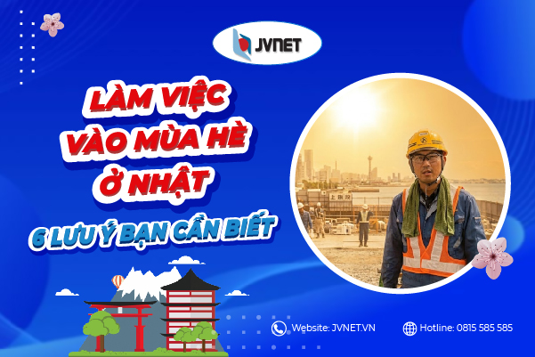 Làm việc vào mùa hè ở Nhật