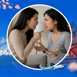 Mâu thuẫn với bạn cùng phòng ở Nhật