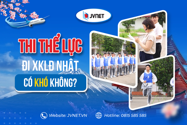Thi thể lực XKLĐ Nhật Bản