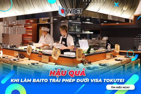 Hậu quả khi làm baito trái phép