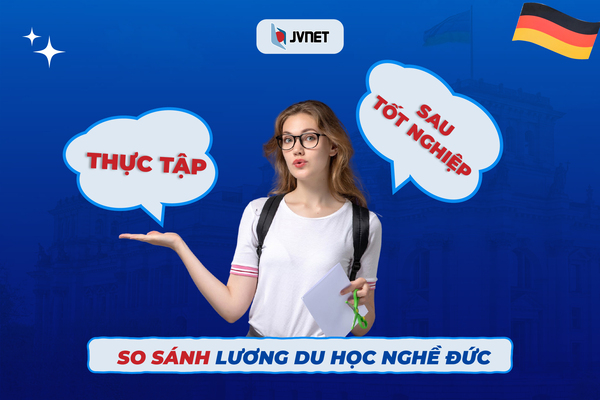 So sánh lương thực tập và sau tốt nghiệp du học nghề Đức