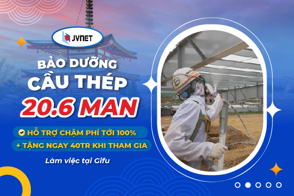 XKLĐ Nhật nam bảo dưỡng cầu thép